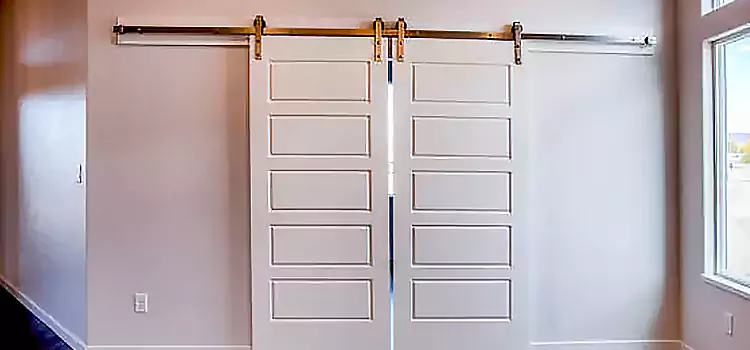 Glass Barn Door with Installation Hardware Kit North Platte